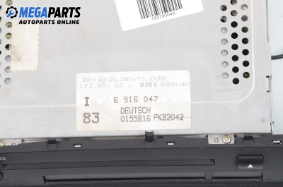 CD player for BMW 3 Series E46 Sedan (02.1998 - 04.2005), № 6916047