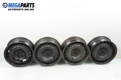 Steel wheels for Volkswagen Passat III Sedan B5 (08.1996 - 12.2001) 15 inches, width 6, ET 45 (The price is for the set)