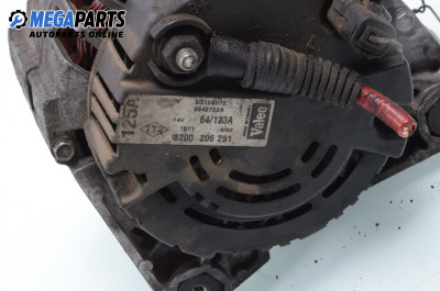 Alternator for Renault Laguna II Grandtour (03.2001 - 12.2007) 2.2 dCi (KG0F), 150 hp, № 8200 206 251
