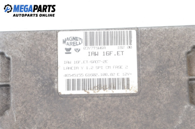 ECU for Lancia Y Hatchback (11.1995 - 09.2003) 1.2 (840AA, 840AF1A), 60 hp, № IAW 16F.ET