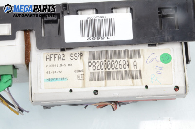 Clock indicator display for Renault Laguna II Grandtour (03.2001 - 12.2007), № P8200002604A