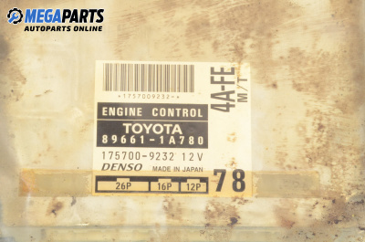 ECU for Toyota Corolla E11 Hatchback (06.1995 - 06.2002) 1.6 (AE111), 110 hp, № 89661-1A780