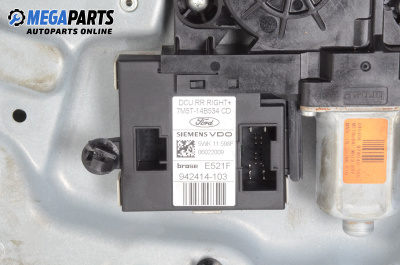 Electric window regulator for Ford Kuga SUV I (02.2008 - 11.2012), 5 doors, suv, position: rear - right, № 7M5T-14B534 CD