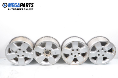 Alloy wheels for Jeep Grand Cherokee SUV II (09.1998 - 09.2005) 17 inches, width 7,5 (The price is for the set)