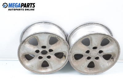 Alloy wheels for Mazda 626 V Station Wagon (01.1998 - 10.2002) 15 inches, width 6.5 (The price is for two pieces)