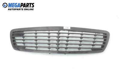 Grill for Mercedes-Benz E-Class Estate (S211) (03.2003 - 07.2009), station wagon, position: front