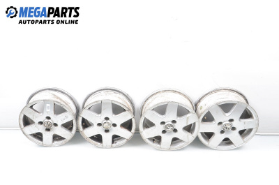 Alloy wheels for Volkswagen Lupo Hatchback (09.1998 - 07.2005) 14 inches, width 6, ET 43 (The price is for the set)