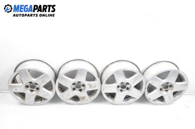 Alloy wheels for Volkswagen Polo Hatchback IV (10.2001 - 12.2005) 15 inches, width 6, ET 43 (The price is for the set)