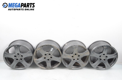 Alloy wheels for Mercedes-Benz CLK-Class Coupe (C208) (06.1997 - 09.2002) 17 inches, width 8, ET 35 (The price is for the set)