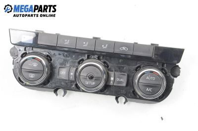 Air conditioning panel for Skoda Octavia III Sedan (11.2012 - 02.2020), № 5E0907044