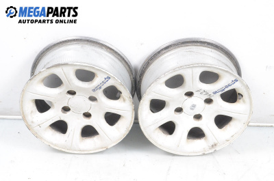Alloy wheels for Citroen Saxo Hatchback (02.1996 - 04.2004) 14 inches, width 6 (The price is for two pieces)