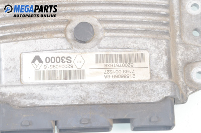 ECU for Renault Megane II Sedan (09.2003 - 12.2010) 1.6 16V, 112 hp, № 8200509516