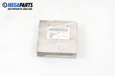 ECU for Daewoo Nubira Sedan II (06.1999 - 07.2002) 2.0 16V, 133 hp, № 09375069