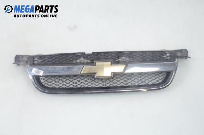Grill for Chevrolet Aveo Sedan II (05.2005 - 12.2011), sedan, position: front