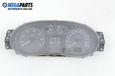 Instrument cluster for Renault Clio II Hatchback (09.1998 - 09.2005) 1.2 (BB0A, BB0F, BB10, BB1K, BB28, BB2D, BB2H, CB0A...), 58 hp, № P8200057247
