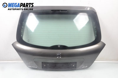 Heckklappe for Peugeot 207 Hatchback (02.2006 - 12.2015), 3 türen, hecktür, position: rückseite