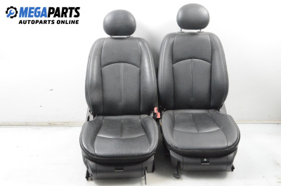 Scaune din piele for Mercedes-Benz E-Class Sedan (W211) (03.2002 - 03.2009), 5 uși