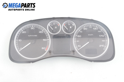 Instrument cluster for Peugeot 307 Station Wagon (03.2002 - 12.2009) 2.0 HDI 110, 107 hp, № P9646742480