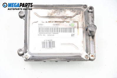 ECU for Opel Astra G Coupe (03.2000 - 05.2005) 2.2 16V, 147 hp, № 09378673