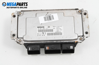 ECU for Peugeot 206 CC Cabrio (09.2000 - 12.2008) 1.6 16V, 109 hp, № Bosch 0 261 207 477