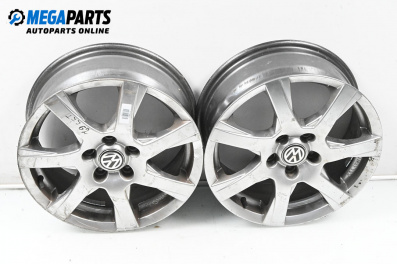 Alloy wheels for Volkswagen Golf V Hatchback (10.2003 - 02.2009) 16 inches, width 6, ET 50 (The price is for two pieces)