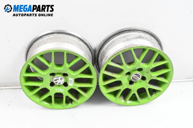 Alloy wheels for Volkswagen Golf III Hatchback (08.1991 - 07.1998) 15 inches, width 7, ET 38 (The price is for two pieces)