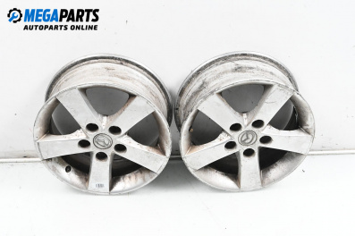 Alloy wheels for Mazda 5 Minivan I (02.2005 - 12.2010) 15 inches, width 6 (The price is for two pieces)