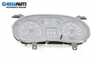 Instrument cluster for Renault Clio II Hatchback (09.1998 - 09.2005) 1.2 16V (BB05, BB0W, BB11, BB27, BB2T, BB2U, BB2V, CB05...), 75 hp, № P8200059763