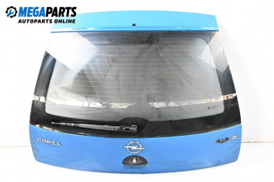 Heckklappe for Opel Corsa C Hatchback (09.2000 - 12.2009), 5 türen, hecktür, position: rückseite