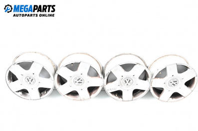 Alloy wheels for Volkswagen Golf IV Hatchback (08.1997 - 06.2005) 15 inches, width 6, ET 38 (The price is for the set), № 1J0 601 025 B