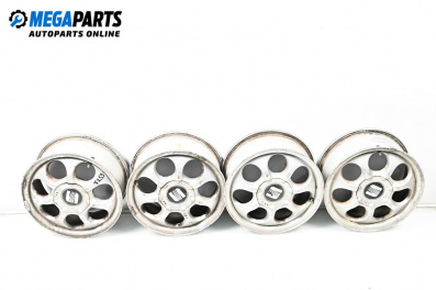 Alloy wheels for Seat Toledo II Sedan (10.1998 - 05.2006) 15 inches, width 6, ET 38 (The price is for the set), № 1M0 601 025