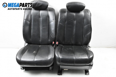 Leather seats with electric adjustment and heating for Nissan Murano I SUV (08.2003 - 09.2008), 5 doors