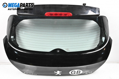 Heckklappe for Peugeot 308 Hatchback I (09.2007 - 12.2016), 5 türen, hecktür, position: rückseite