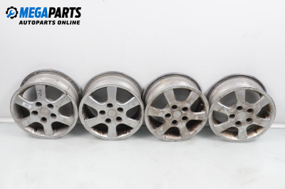 Alloy wheels for Toyota Picnic Minivan (05.1996 - 12.2001) 14 inches, width 6 (The price is for the set)