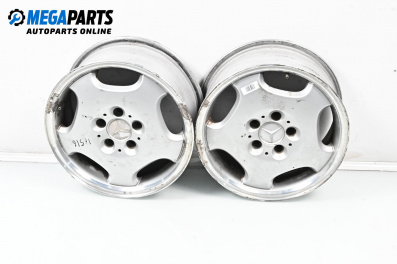 Alloy wheels for Mercedes-Benz E-Class Sedan (W210) (06.1995 - 08.2003) 16 inches, width 7, ET 37 (The price is for two pieces)