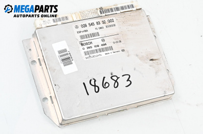 ABS/ESP computer for Mercedes-Benz A-Class Hatchback  W168 (07.1997 - 08.2004), № Bosch 0 265 109 496