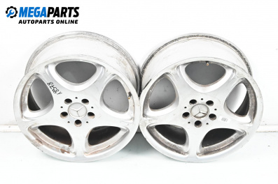 Alloy wheels for Mercedes-Benz S-Class Sedan (W220) (10.1998 - 08.2005) 18 inches, width 8, ET 44 (The price is for two pieces), № 220 401 03 02