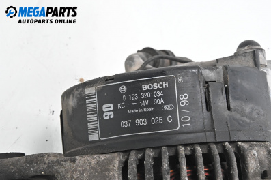 Alternator for Volkswagen Golf IV Hatchback (08.1997 - 06.2005) 1.4 16V, 75 hp, № Bosch 0 123 320 034