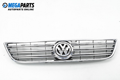 Grill for Volkswagen Phaeton Sedan (04.2002 - 03.2016), sedan, position: front