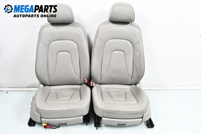 Leather seats with electric adjustment for Audi A5 Coupe I (06.2007 - 01.2017), 3 doors