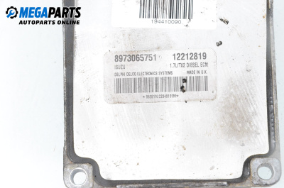 ECU for Opel Astra G Estate (02.1998 - 12.2009) 1.7 DTI 16V, 75 hp, № 8973065751