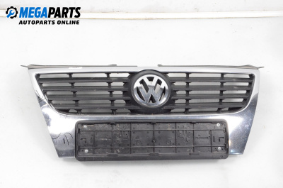 Grill for Volkswagen Passat V Sedan B6 (03.2005 - 12.2010), sedan, position: front