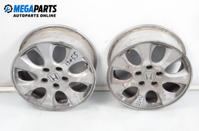 Alloy wheels for Honda Accord VII Sedan (01.2003 - 09. 2012) 16 inches, width 6.5 (The price is for two pieces)