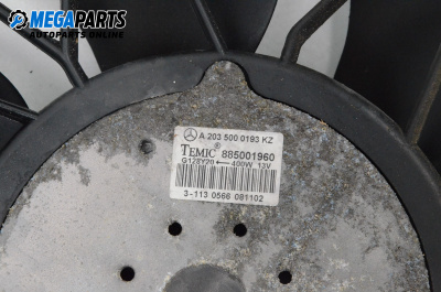 Kühlerlüfter for Mercedes-Benz C-Class Sedan (W203) (05.2000 - 08.2007) C 180 Kompressor (203.046), 143 hp, № A2035000193