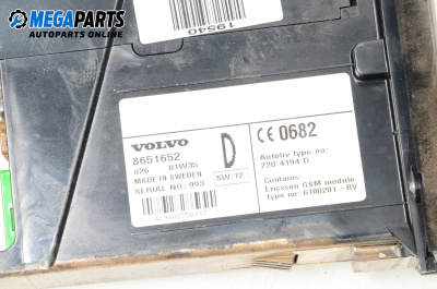 Buttons panel for Volvo S60 I Sedan (07.2000 - 04.2010), № 8651652