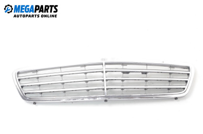 Grill for Mercedes-Benz C-Class Estate (S203) (03.2001 - 08.2007), station wagon, position: front