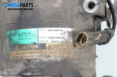 AC compressor for Opel Corsa C Hatchback (09.2000 - 12.2009) 1.2, 75 hp, № 09132918