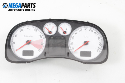 Instrument cluster for Peugeot 307 CC Cabrio (03.2003 - 06.2009) 2.0 16V, 140 hp, № 9655925780