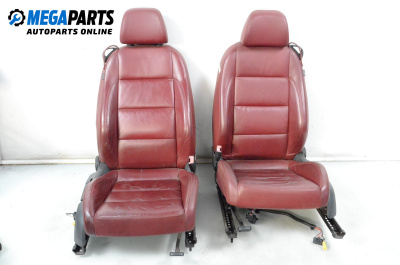 Leather seats for Volkswagen Eos Cabrio (03.2006 - 08.2015), 3 doors