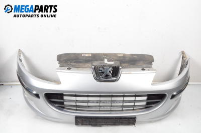 Bara de protectie frontala for Peugeot 407 Station Wagon (05.2004 - 12.2011), combi, position: fața